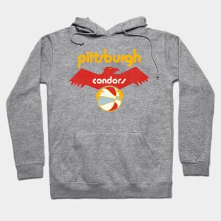 Retro Defunct Pittsburgh Condors ABA Basketball Team Hoodie